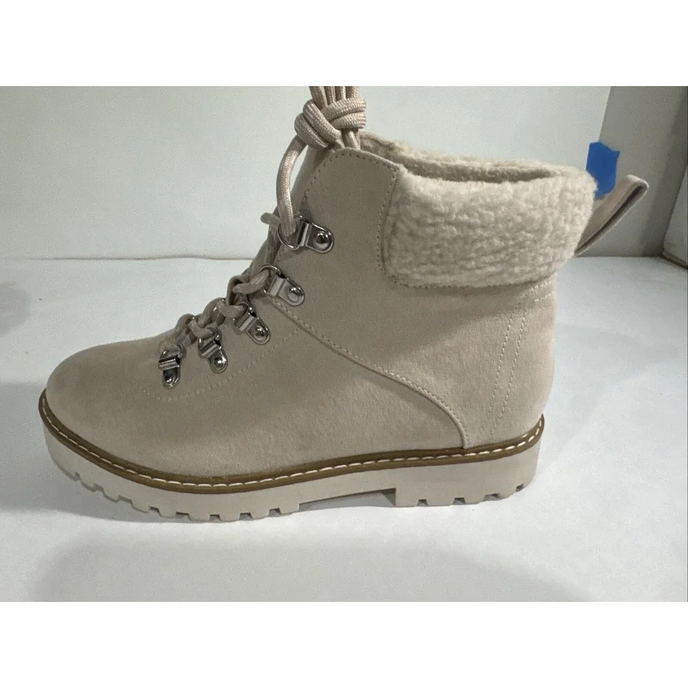 Sonoma Boots Women's 7 Margarita Cream Hiking Ortholite Scotchgard Protector - Picture 10 of 16